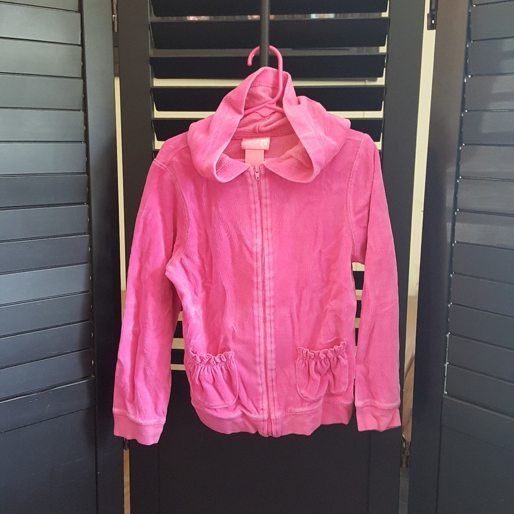 J. Khaki kids as 6 fleece zip up hoodie